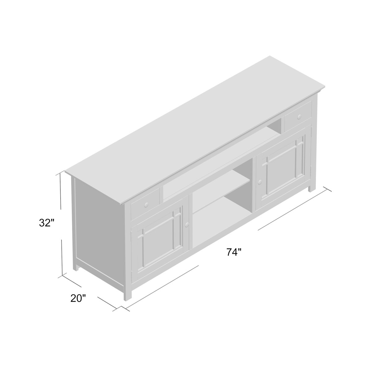 Darby Home Co Julee TV Stand for TVs up to 85" & Reviews Wayfair
